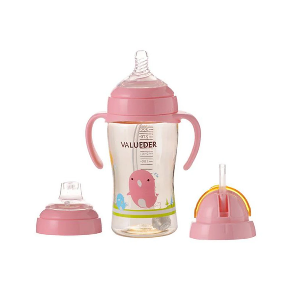 PPSU Multifunctional Milk Bottle Set Assorted with Sippy Cup and Straw Bottle Packed in Gift Box
PPSU Multifunctional Milk Bottle Set Assorted with Sippy Cup and Straw Bottle Packed in Gift Box