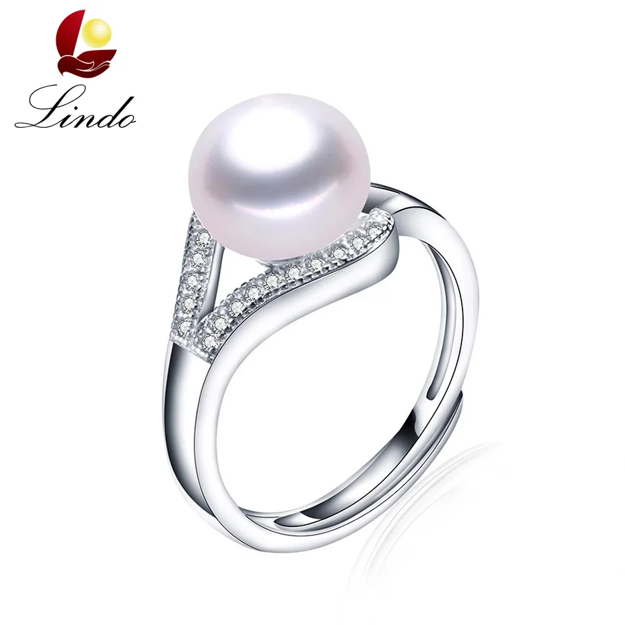 Lindo 100% real freshwater pearl ring for women 925 sterling silver adjustable ring big size 10mm AAAA natural pearl jewelry
Lindo 100% real freshwater pearl ring for women 925 sterling silver adjustable ring big size 10mm AAAA natural pearl jewelry