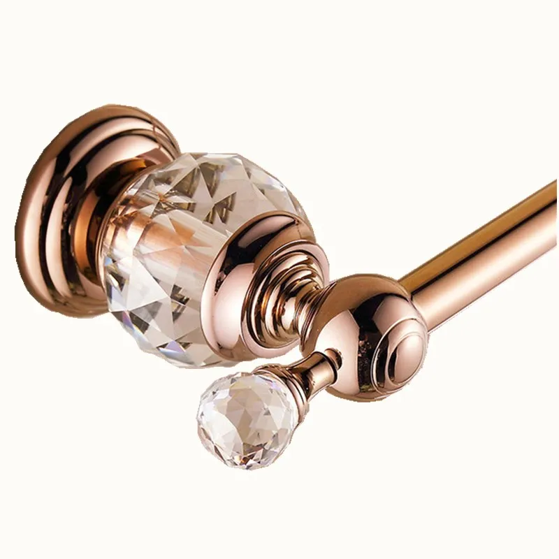 Antique solid copper bathroom towel bar transparent crystal chrome wall-mounted bathroom accessories rose gold silver
Antique solid copper bathroom towel bar transparent crystal chrome wall-mounted bathroom accessories rose gold silver