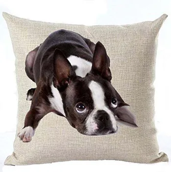 Linen Cute Funny Various Pet Dogs Human Friends Boston Terrier Throw Pillow Covers Cushion Cover Decorative Sofa Bedroom Living
Linen Cute Funny Various Pet Dogs Human Friends Boston Terrier Throw Pillow Covers Cushion Cover Decorative Sofa Bedroom Living