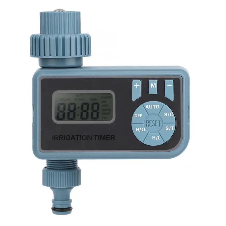 Waterproof LCD Screen Watering Timer Solenoid Valve Garden Water Timer Garden Irrigation Controller with Multifunction
Waterproof LCD Screen Watering Timer Solenoid Valve Garden Water Timer Garden Irrigation Controller with Multifunction