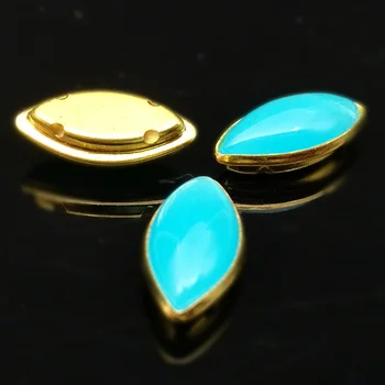100 Pieces/lot Navette Sew On Beads 7x15mm New Acrylic Opal Bead With Gold Claw Setting Horse Eye Jewelry Fancy Stone N10235
100 Pieces/lot Navette Sew On Beads 7x15mm New Acrylic Opal Bead With Gold Claw Setting Horse Eye Jewelry Fancy Stone N10235