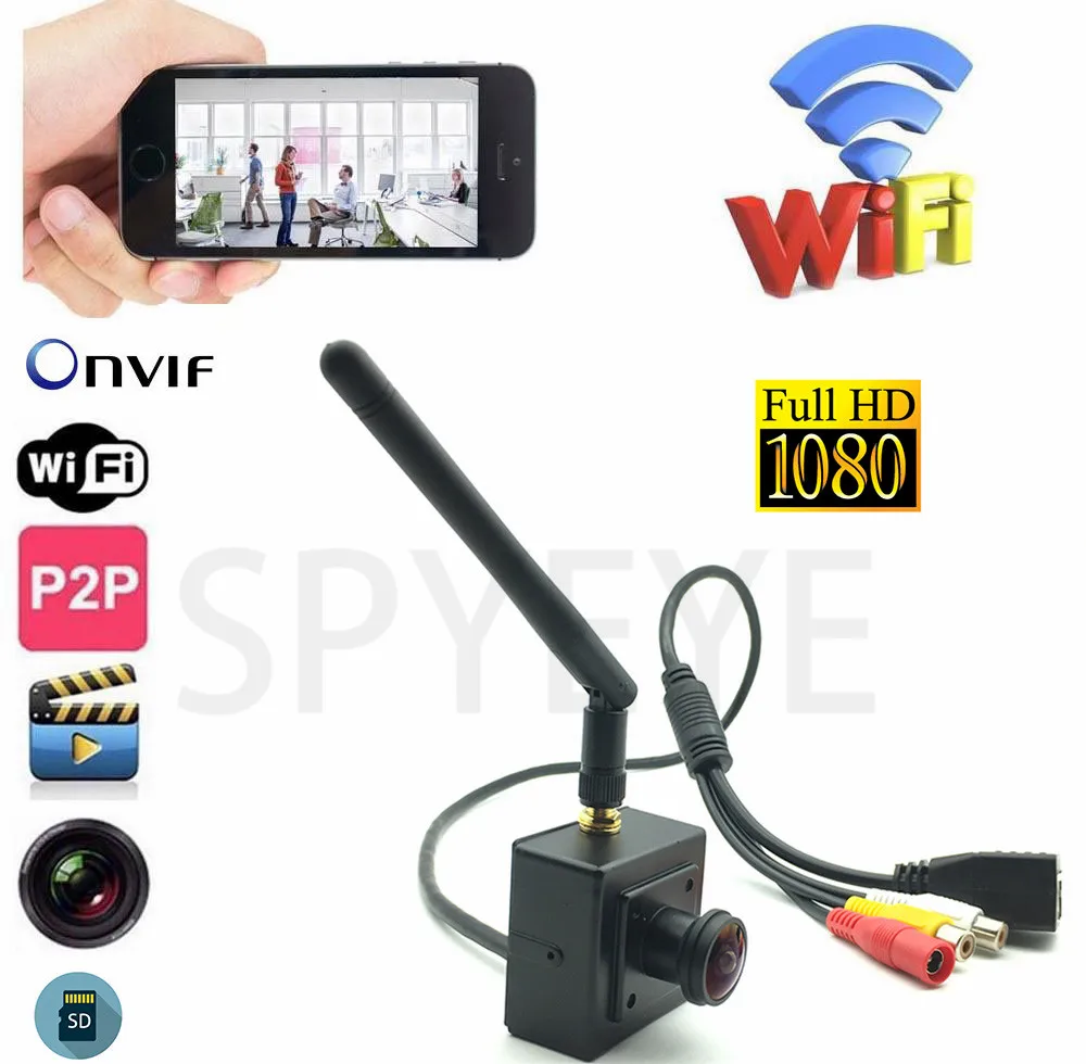 Fisheye 175 Degree Small Mini IP Camera Wifi HD 1080P Wireless CCTV Network Cam Audio Input& Output SD Card P2P Android iPhone
Fisheye 175 Degree Small Mini IP Camera Wifi HD 1080P Wireless CCTV Network Cam Audio Input& Output SD Card P2P Android iPhone