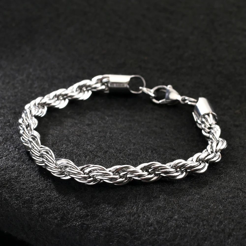 New Punk Rock Curb Chain Link Bracelet & Bangle for women Polished Silver Tone Stainless Steel Bracelet men Pulseras Accessories
New Punk Rock Curb Chain Link Bracelet & Bangle for women Polished Silver Tone Stainless Steel Bracelet men Pulseras Accessories