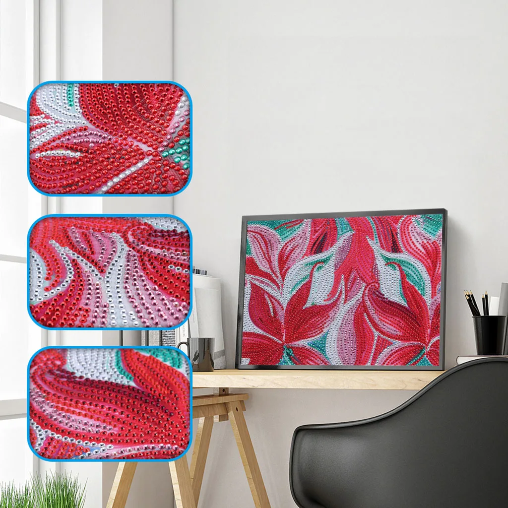5D DIY Special Shaped Abstract Diamond Embroidery Red Flowers Rhinestone Needlework Diamond Kit Diamond Painting Cross Stitch
5D DIY Special Shaped Abstract Diamond Embroidery Red Flowers Rhinestone Needlework Diamond Kit Diamond Painting Cross Stitch