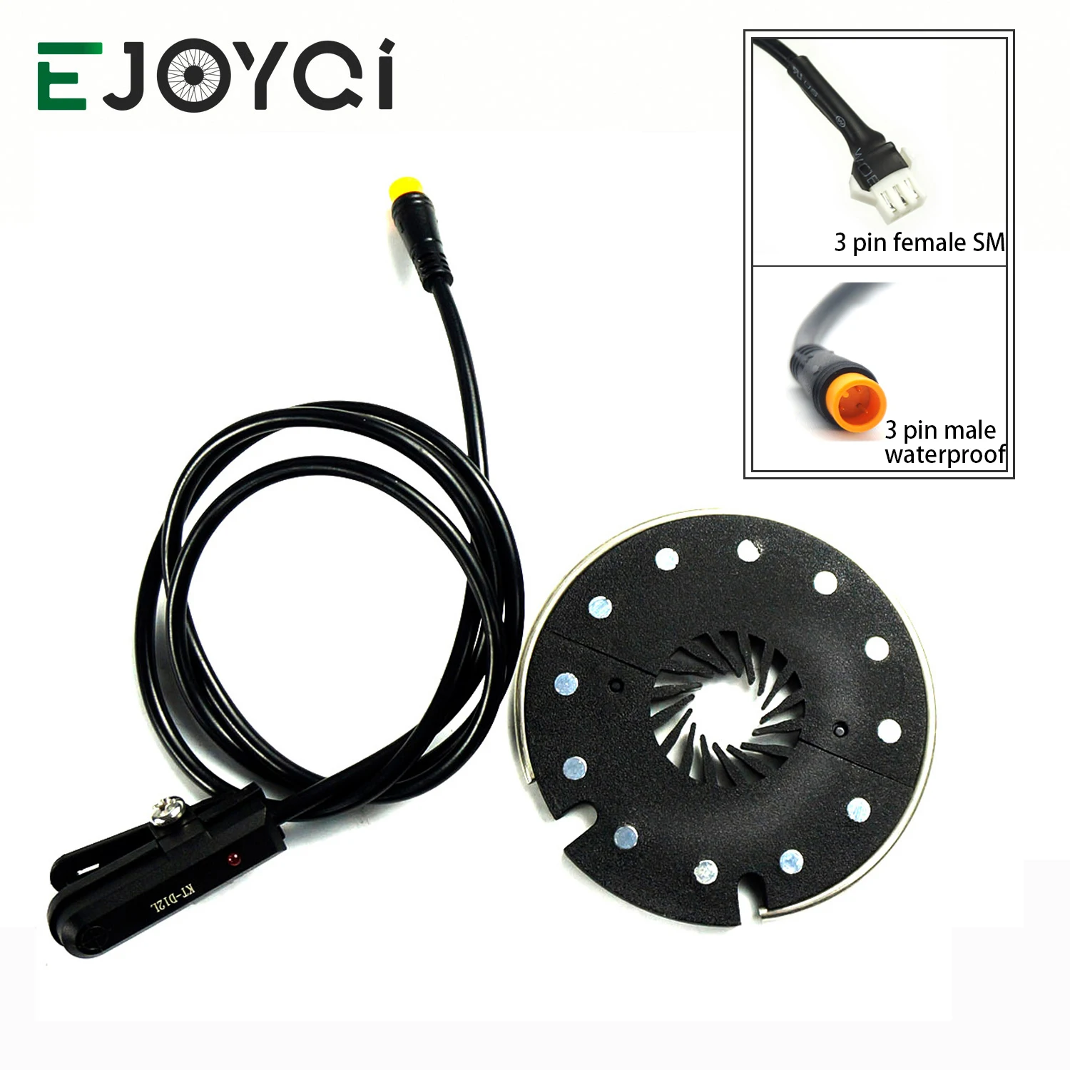 EJOYQI KT-D12L PAS Sensor 12Magnets Pedal Assist Sensor SM Waterproof Ebike PAS Sensor Easy to Install Free Shipping
EJOYQI KT-D12L PAS Sensor 12Magnets Pedal Assist Sensor SM Waterproof Ebike PAS Sensor Easy to Install Free Shipping