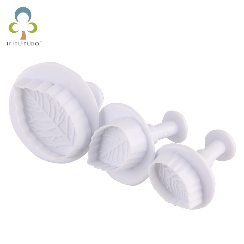 3 Pcs/set Cake Rose Leaf Plunger Fondant Decorating SugarCraft Mold Cookie Cutter Tools Kitchen Baking Accessories GYH
3 Pcs/set Cake Rose Leaf Plunger Fondant Decorating SugarCraft Mold Cookie Cutter Tools Kitchen Baking Accessories GYH
