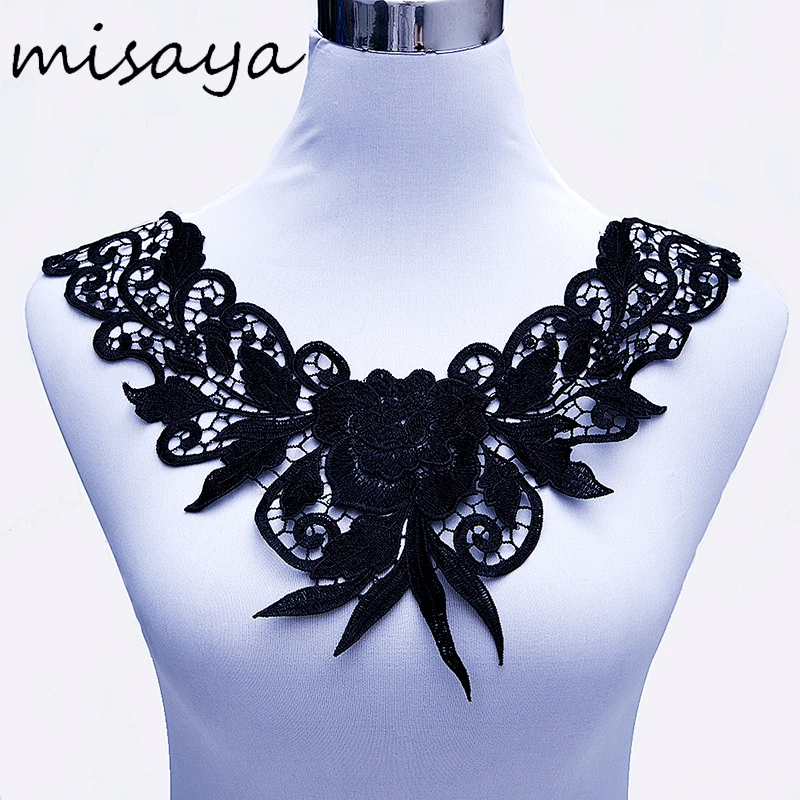 Misaya 1pc Milk Silk Rose Florel Lace Neckline Fabric Lace Ribbon,Wedding Dress Collar Lace For Sewing Supplies Crafts
Misaya 1pc Milk Silk Rose Florel Lace Neckline Fabric Lace Ribbon,Wedding Dress Collar Lace For Sewing Supplies Crafts