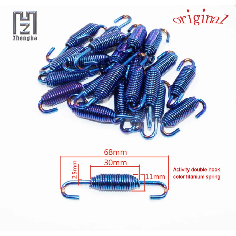 New Hardware Spring U-Hook Stainless Steel Yellow Blue Scorpio Spring Short/Long High Quality Hook Long Lasting Elasticity
New Hardware Spring U-Hook Stainless Steel Yellow Blue Scorpio Spring Short/Long High Quality Hook Long Lasting Elasticity