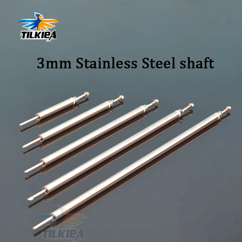1PC 3mm RC Boat Shaft Length 10/15/20/25/30cm 5 Size 304 Stainless Steel Motor Drive Metal Shaft Rc Boat Spare Parts
1PC 3mm RC Boat Shaft Length 10/15/20/25/30cm 5 Size 304 Stainless Steel Motor Drive Metal Shaft Rc Boat Spare Parts