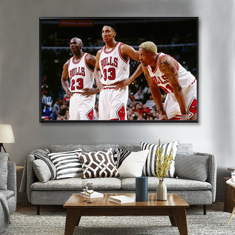 Vintage Poster Jordan Basketball Black White Wall Art Sport Canvas Modern Decoration Wall Pictures for Living Room Home Decor
Vintage Poster Jordan Basketball Black White Wall Art Sport Canvas Modern Decoration Wall Pictures for Living Room Home Decor