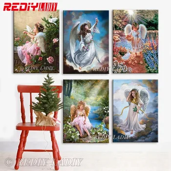REDIY LADIY DIY Diamond Embroidery Crystal Diamond Mosaic Angel Girl Square Diamond Painting Cross Stitch Kits Home Decoration
REDIY LADIY DIY Diamond Embroidery Crystal Diamond Mosaic Angel Girl Square Diamond Painting Cross Stitch Kits Home Decoration