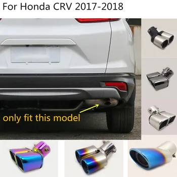 Car Body Protection Outlet Cover Muffler Exterior End Pipe Dedicate Exhaust Tip Tail For Honda CRV CR-V 2017 2018 2019 2020
Car Body Protection Outlet Cover Muffler Exterior End Pipe Dedicate Exhaust Tip Tail For Honda CRV CR-V 2017 2018 2019 2020