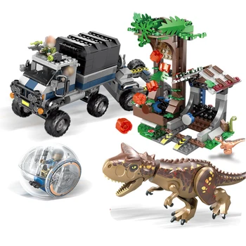 SY1080 Jurassic World Park 2 Carnotaurus Gyrosphere Escape dinosaur Dragon Figures Building Blocks Toys kids Fit Lepining 75929
SY1080 Jurassic World Park 2 Carnotaurus Gyrosphere Escape dinosaur Dragon Figures Building Blocks Toys kids Fit Lepining 75929