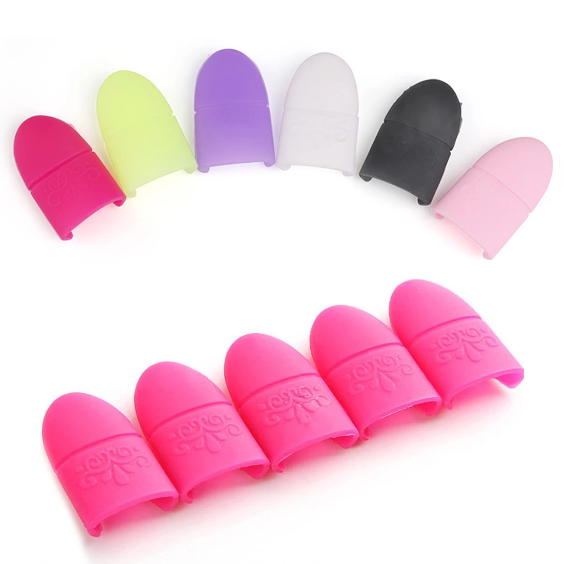10pcs Reuseable Nail Art Tips UV Gel Polish Remover Finger Wrap Silicone Elastic Soak Off Cap Manicure Cleaning Varnish Tool
10pcs Reuseable Nail Art Tips UV Gel Polish Remover Finger Wrap Silicone Elastic Soak Off Cap Manicure Cleaning Varnish Tool