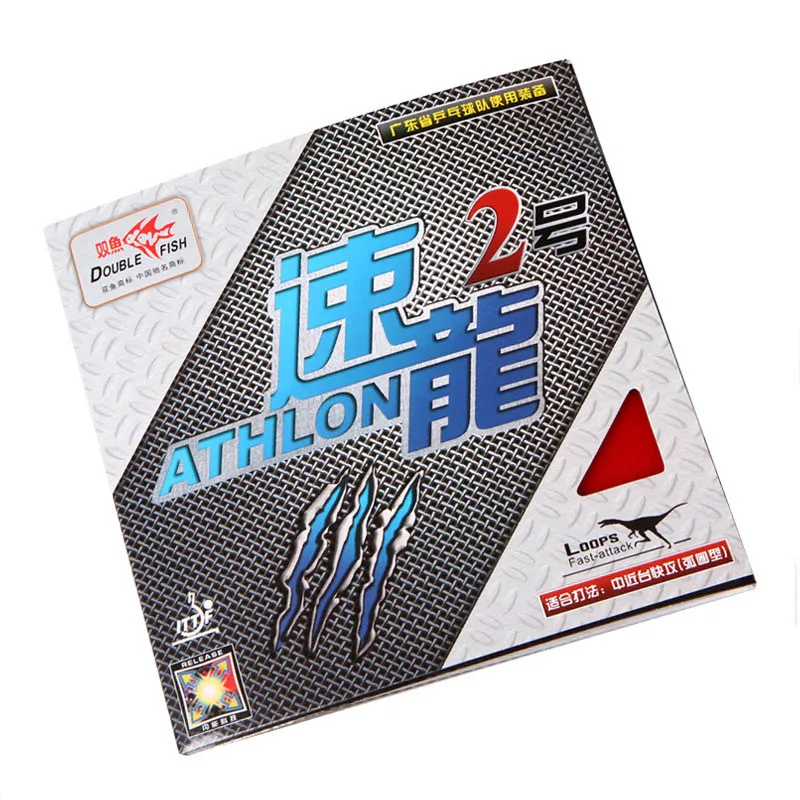 Doublefish ATHON 2 high bounce inner power table tennis racket rubber with premium sponge
Doublefish ATHON 2 high bounce inner power table tennis racket rubber with premium sponge