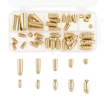 50pcs/lot Bullet Copper 1.8g 3.5g 5g 7g 10g Copper Bob-Weight Balancer Pendant for Lure Fishing Accessories Tackles
50pcs/lot Bullet Copper 1.8g 3.5g 5g 7g 10g Copper Bob-Weight Balancer Pendant for Lure Fishing Accessories Tackles