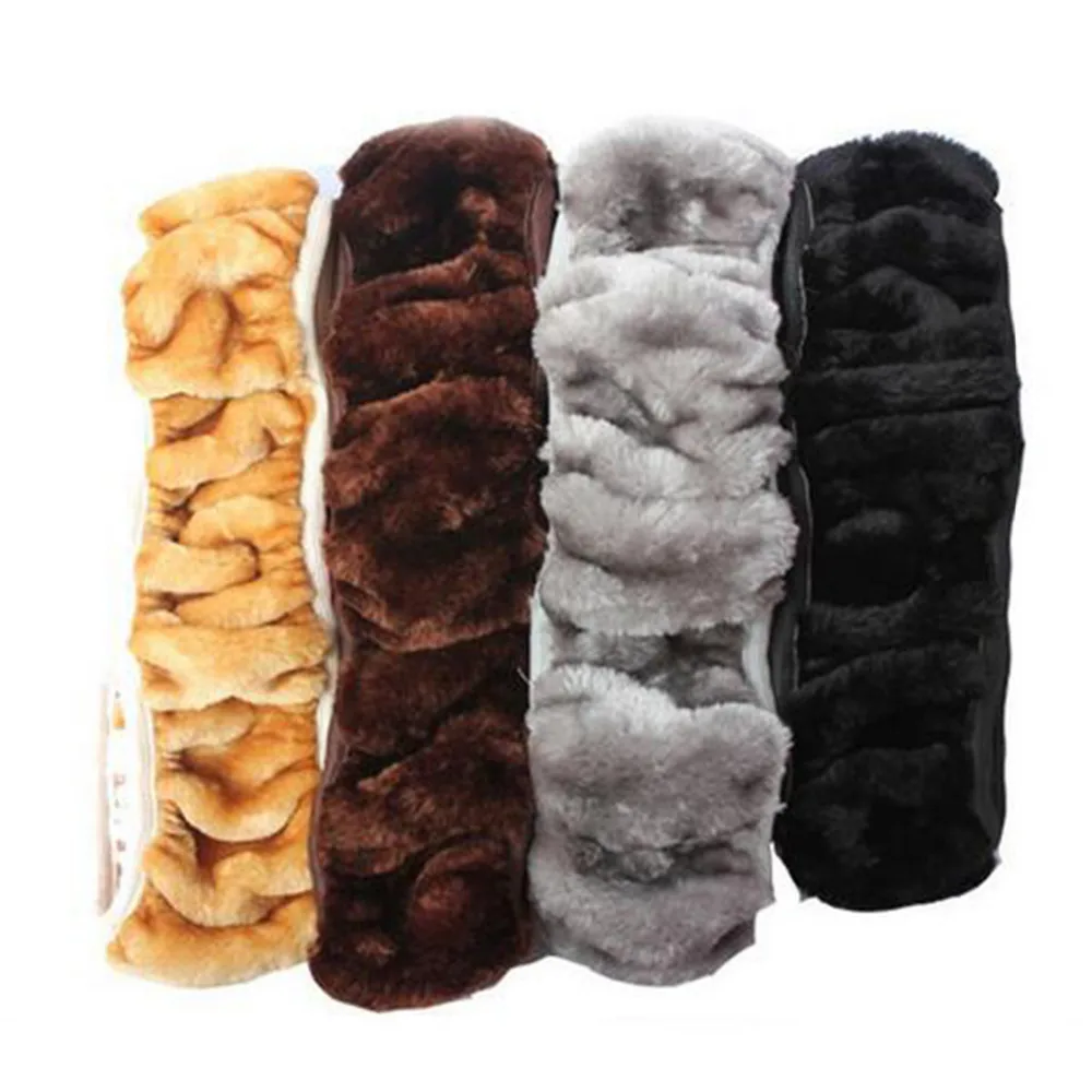36 to 38cm Short Wool Plush Car Steering Wheel Cover woolen Car Steering Protector Soft texture natural fur Universal All Seaso
36 to 38cm Short Wool Plush Car Steering Wheel Cover woolen Car Steering Protector Soft texture natural fur Universal All Seaso