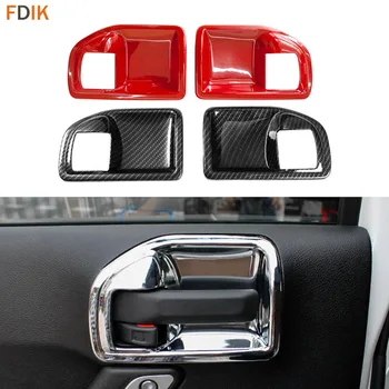 Chrome/Red/Black Inner Door Latch Handle Bowl Cover Trim Protector Guard for Jeep Wrangler JK 4-Door & 2-Door 2011-2017
Chrome/Red/Black Inner Door Latch Handle Bowl Cover Trim Protector Guard for Jeep Wrangler JK 4-Door & 2-Door 2011-2017