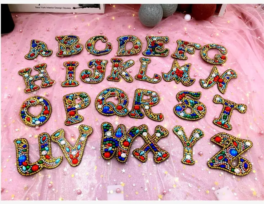 2019 new DIY26 letter keychain diamond painting gift decoration children handmade
2019 new DIY26 letter keychain diamond painting gift decoration children handmade