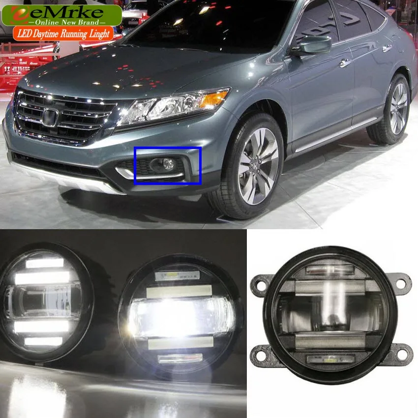 eeMrke Car Styling For Honda Accord Crosstour 2014 2015 2 in 1 LED Fog Light Lamp DRL With Lens Daytime Running Lights
eeMrke Car Styling For Honda Accord Crosstour 2014 2015 2 in 1 LED Fog Light Lamp DRL With Lens Daytime Running Lights