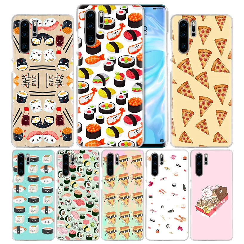 Color Food Pizza Sushi Case for Huawei P20 P30 P Smart 2019 Nova 4 3i P10 P9 P8 Mate 10 20 lite Pro Mini 2017 Hard Phone Cover
Color Food Pizza Sushi Case for Huawei P20 P30 P Smart 2019 Nova 4 3i P10 P9 P8 Mate 10 20 lite Pro Mini 2017 Hard Phone Cover