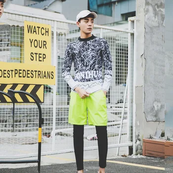 Swimsuit Push Up Large Size With Sleeves For Women Wetsuit Long Sleeve Pants Split Beach Men Leisure Print Spandex FMZXG
Swimsuit Push Up Large Size With Sleeves For Women Wetsuit Long Sleeve Pants Split Beach Men Leisure Print Spandex FMZXG