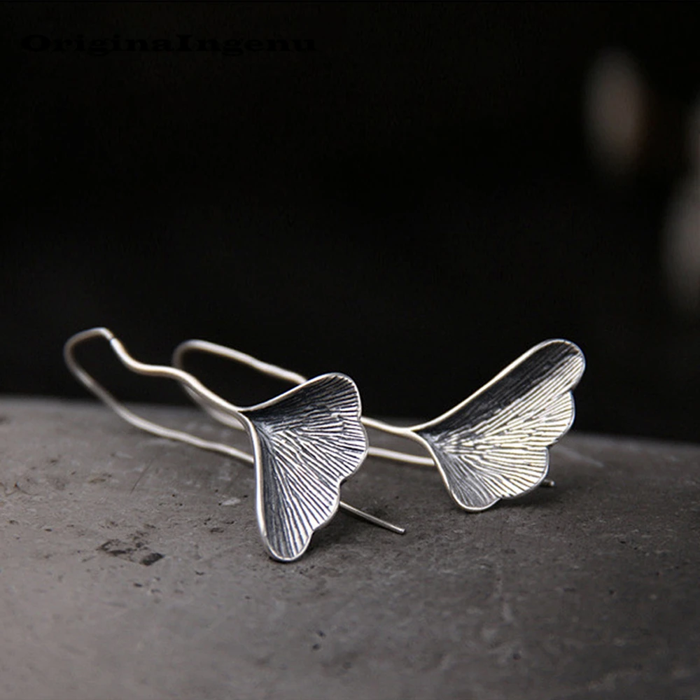 925 Silver Earrings Leaves Jewelry Vintage Pendientes Minimalism Charm Mom Birthday Gift Brincos Earrings for Women Oorbellen
925 Silver Earrings Leaves Jewelry Vintage Pendientes Minimalism Charm Mom Birthday Gift Brincos Earrings for Women Oorbellen