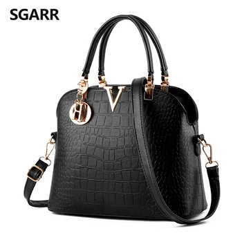 SGARR Luxury Women PU Leather Handbags Fashion Women's Bags Shoulder Bag Designer Crocodile Crossbody Casual Black Totes Bags
SGARR Luxury Women PU Leather Handbags Fashion Women's Bags Shoulder Bag Designer Crocodile Crossbody Casual Black Totes Bags