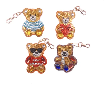Hot Sale Diy Bear Butterfly Heart Keychain 5d Full Custom Diamond Painting Keyrings For Woman Bag Christmas Birthday Gift DS016
Hot Sale Diy Bear Butterfly Heart Keychain 5d Full Custom Diamond Painting Keyrings For Woman Bag Christmas Birthday Gift DS016