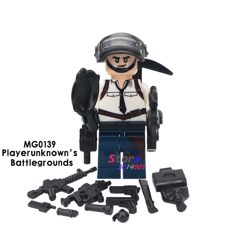 Single Playerunknown's Battlegrounds A Tactical Competitive Shooting Sandbox Game Character building blocks toys for children
Single Playerunknown's Battlegrounds A Tactical Competitive Shooting Sandbox Game Character building blocks toys for children