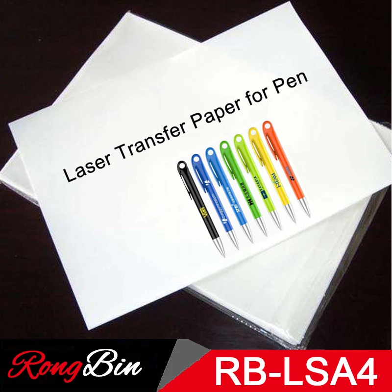 100 Sheets/Lot Heat Press Machine A4 Pen Laser Heat Transfer Paper For Pens Heat Press
100 Sheets/Lot Heat Press Machine A4 Pen Laser Heat Transfer Paper For Pens Heat Press