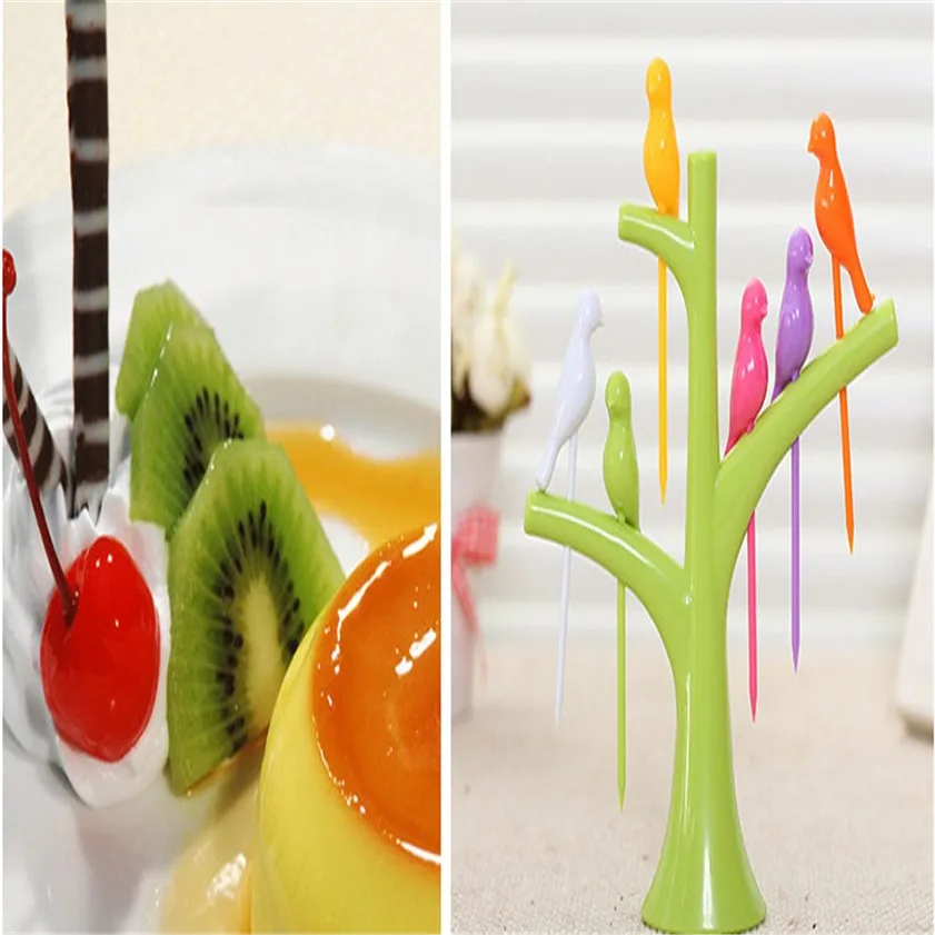 2017 cute Birdie Fruit Fork Birds On The Tree Dessert Cake Dinnerware Party Cocktail #0825A B
2017 cute Birdie Fruit Fork Birds On The Tree Dessert Cake Dinnerware Party Cocktail #0825A B