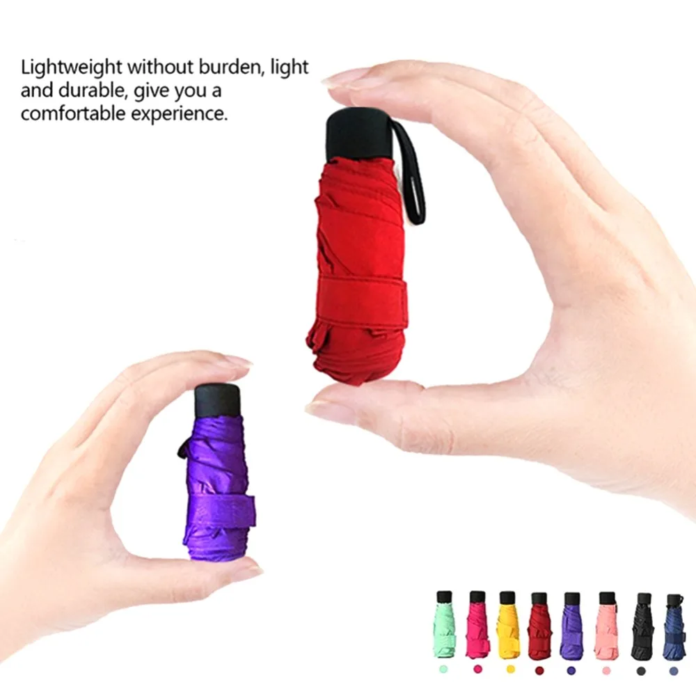 Small Fashion Folding Umbrella Rain Women Men Mini Pocket Parasol Anti-UV Waterproof Portable Travel Umbrella
Small Fashion Folding Umbrella Rain Women Men Mini Pocket Parasol Anti-UV Waterproof Portable Travel Umbrella