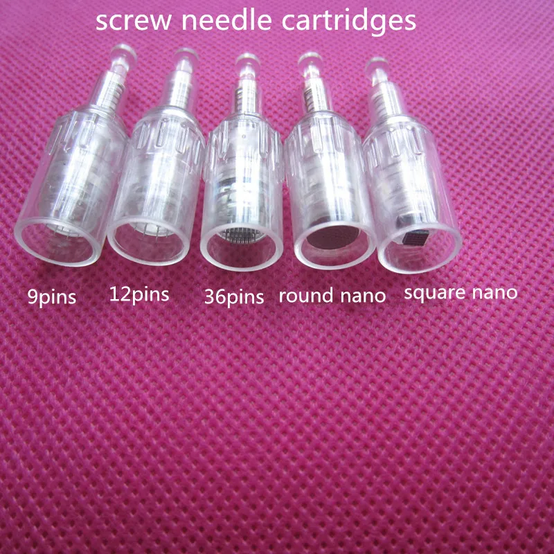 Screw port micro needle cartridge for auto electric derma pen needle tips stretch marks wrinkle removal skin care
Screw port micro needle cartridge for auto electric derma pen needle tips stretch marks wrinkle removal skin care