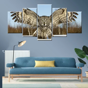5 Pieces HD Print Painting Animal owl Modular For Modern Decorative Bedroom Living Room Home Wall Art Decor
5 Pieces HD Print Painting Animal owl Modular For Modern Decorative Bedroom Living Room Home Wall Art Decor