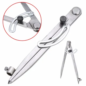 High Quality Scriber Divider DIY Overstitch Wheel Compass Leather Stitch Hole Distance Hinge Joint Divider Tool 200mm
High Quality Scriber Divider DIY Overstitch Wheel Compass Leather Stitch Hole Distance Hinge Joint Divider Tool 200mm