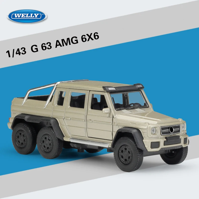 WELLY High Simulation Classical Model Toy 1:43 AMG 6X6 Metal Truck Car Alloy Classical Pull Back Diecast Collection Gifts
WELLY High Simulation Classical Model Toy 1:43 AMG 6X6 Metal Truck Car Alloy Classical Pull Back Diecast Collection Gifts