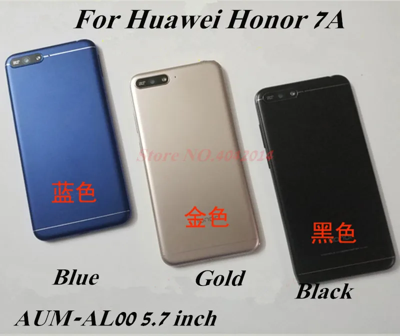 Оригинальный чехол с металлическим аккумулятором для Huawei Honor 7A pro задняя крышка