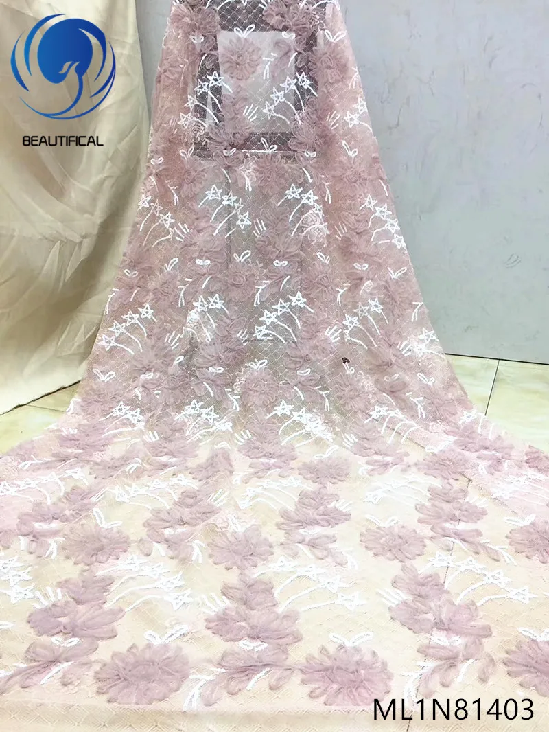 Beautifical french lace fabrics New design net lace fabric 5yards/lot nigerian bridal lace fabric for wedding dresses ML1N814
Beautifical french lace fabrics New design net lace fabric 5yards/lot nigerian bridal lace fabric for wedding dresses ML1N814