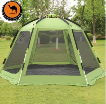 Automatic 6-8 Person Double Layer Huge Family Pergola Tent Party Awning Beach Shelter Outdoor Camping Tent with Snow Skirt
Automatic 6-8 Person Double Layer Huge Family Pergola Tent Party Awning Beach Shelter Outdoor Camping Tent with Snow Skirt