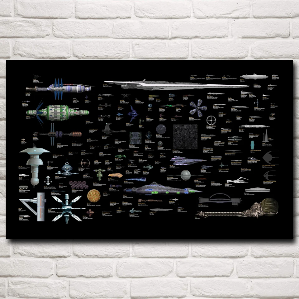 

Star Trek Babylon 5 Space Battlestar Galactica Art Silk Poster Decor Pictures 12x19 15x24 19x30 22x35 30x48 Inch Free Shipping
