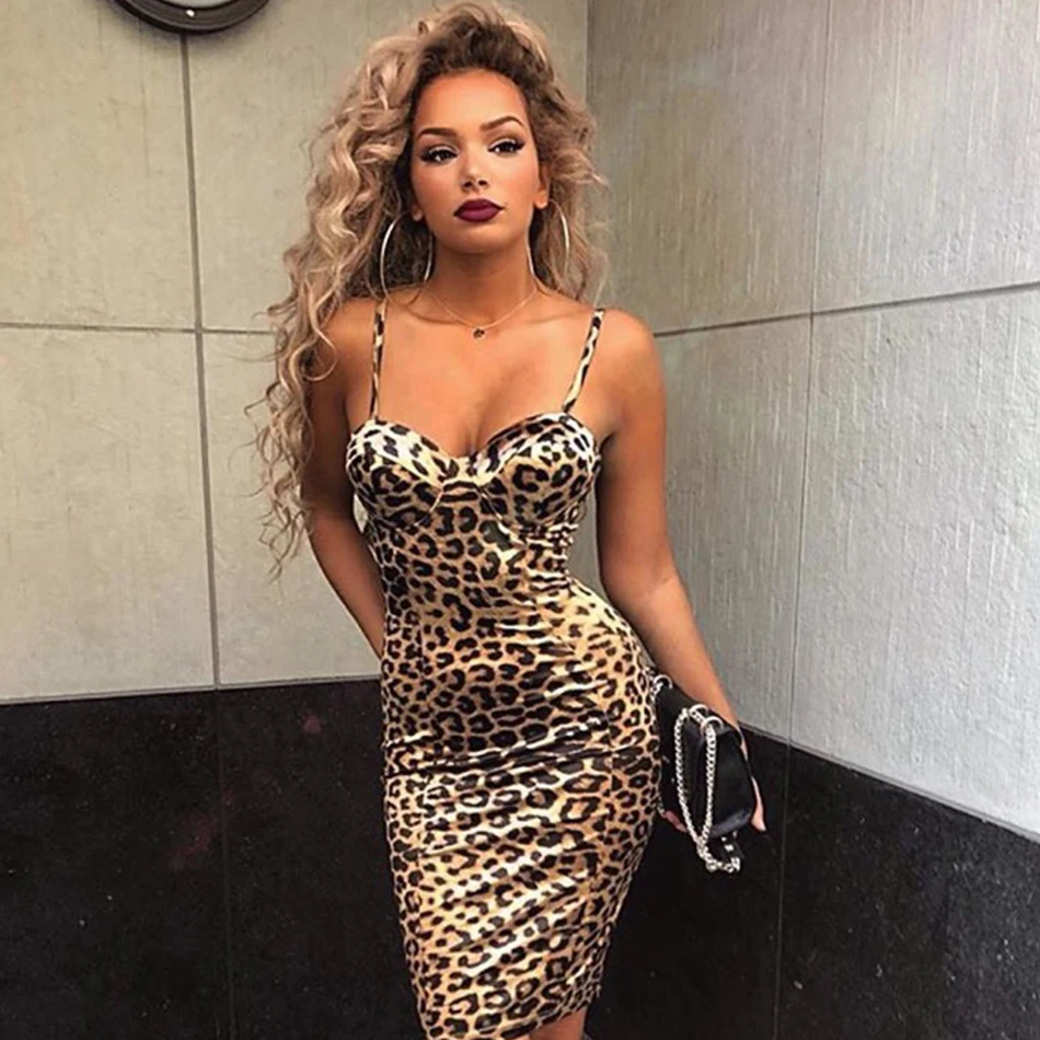 Seamyla 2019 New Sexy Leopard Print Women Dress Summer Spaghetti Strap Celebrity Party Dresses Mini Night Out Club Dress Vestido
Seamyla 2019 New Sexy Leopard Print Women Dress Summer Spaghetti Strap Celebrity Party Dresses Mini Night Out Club Dress Vestido