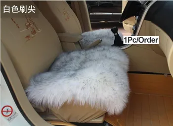 1PCS Wool Car Seat Covers Universal Sheepskin Fur Driving Protector Breathable 4 Seasons Cushion Car Styling Accessories
1PCS Wool Car Seat Covers Universal Sheepskin Fur Driving Protector Breathable 4 Seasons Cushion Car Styling Accessories