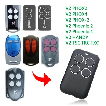 V2 PHOX2 PHOX4 PHOENIX 2 4 HANDY TSC TRC TXC remote control v2 garage door remote control 433MHz
V2 PHOX2 PHOX4 PHOENIX 2 4 HANDY TSC TRC TXC remote control v2 garage door remote control 433MHz