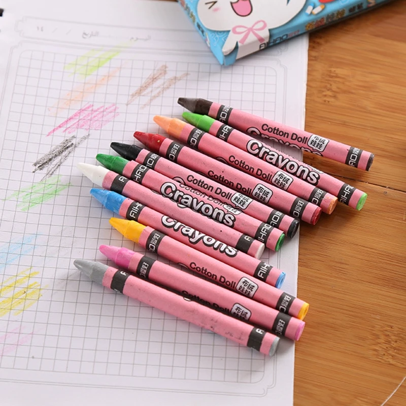 1 Set Wax Crayon Stick Kid Painting Drawing Sketching Art Tool 8/12/24 Colors JUL-19A
1 Set Wax Crayon Stick Kid Painting Drawing Sketching Art Tool 8/12/24 Colors JUL-19A