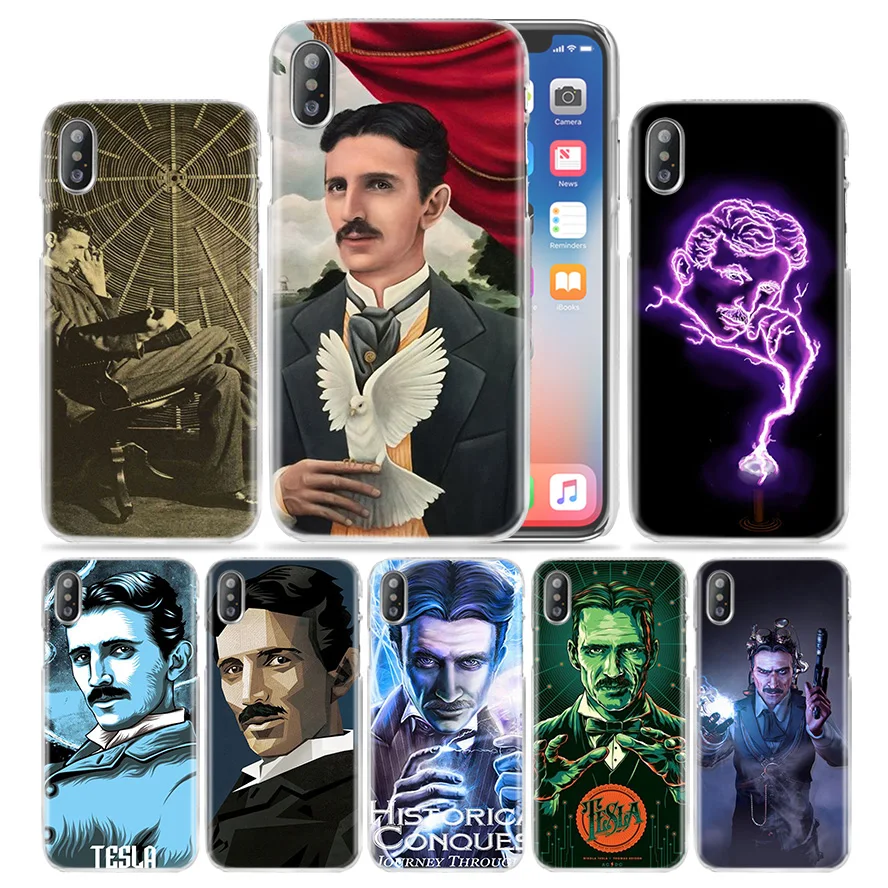 Nikola Tesla Case for iPhone XS Max XR X 10 7 7S 8 6 6S Plus 5S SE 5 4S 4 5C Clear Hard PC Plastic Luruxy Capa Phone Cover Coque
Nikola Tesla Case for iPhone XS Max XR X 10 7 7S 8 6 6S Plus 5S SE 5 4S 4 5C Clear Hard PC Plastic Luruxy Capa Phone Cover Coque