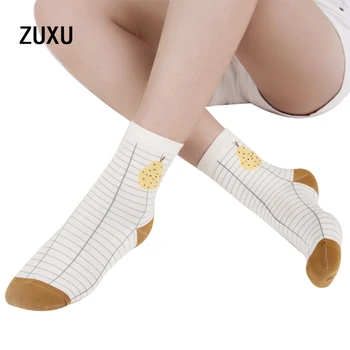 Korean Fruit Series Socks For Women Men Creative Watermelon Kiwi Pears Pineapple Apple Socks Healing Cartoon Long Sock
Korean Fruit Series Socks For Women Men Creative Watermelon Kiwi Pears Pineapple Apple Socks Healing Cartoon Long Sock