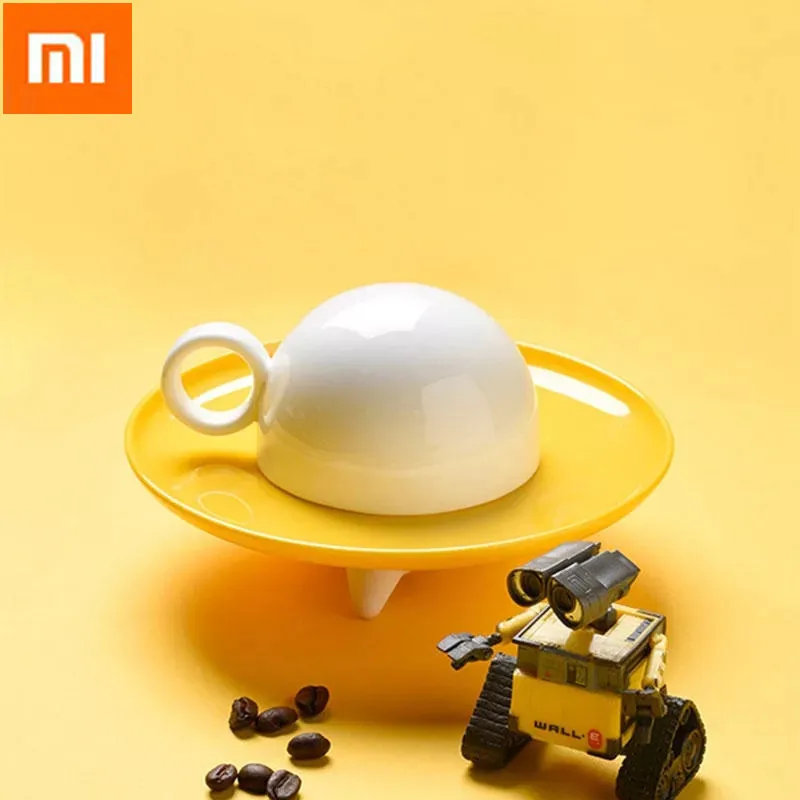 Xiaomi Kiss Kiss Fish Flying Stack Cup Set Creative Fun Home Drinking Tools Ceramic Cup Set With Plate Cups & Saucers
Xiaomi Kiss Kiss Fish Flying Stack Cup Set Creative Fun Home Drinking Tools Ceramic Cup Set With Plate Cups & Saucers