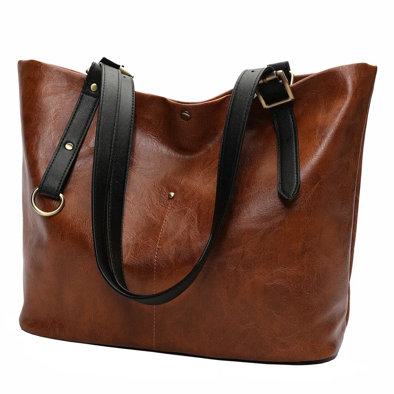 Large Capacity Casual Tote Bags 2018 Leather Women Handbags High Quality Multi-functional Lady Retro Bag Mochila Bolsas
Large Capacity Casual Tote Bags 2018 Leather Women Handbags High Quality Multi-functional Lady Retro Bag Mochila Bolsas